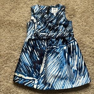 Milly Minis, Girl Navy and White Dress, 4T, NWOT